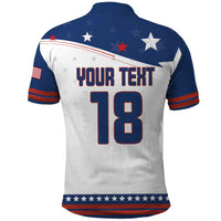 Custom USA Ice Hockey Champions 2026 Polo Shirt American Eagle Victory Hockey Pride