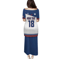 Custom USA Ice Hockey Champions 2026 Puletasi American Eagle Victory Hockey Pride