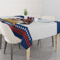USA Ice Hockey Champions 2026 Tablecloth American Eagle Victory Hockey Pride