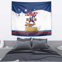 USA Ice Hockey Champions 2026 Tapestry American Eagle Victory Hockey Pride