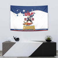 USA Ice Hockey Champions 2026 Tapestry American Eagle Victory Hockey Pride