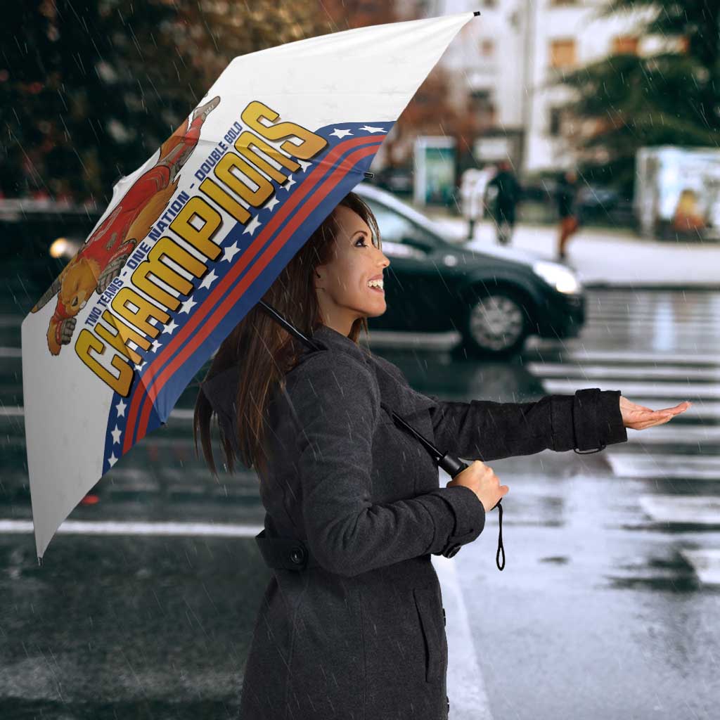 USA Ice Hockey Champions 2026 Umbrella American Eagle Victory Hockey Pride