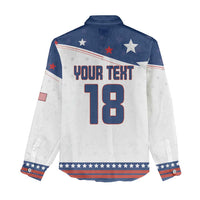 Custom USA Ice Hockey Champions 2026 Women Casual Shirt American Eagle Victory Hockey Pride