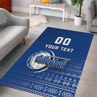 Custom Slovakia Volleyball Area Rug Come On Repre
