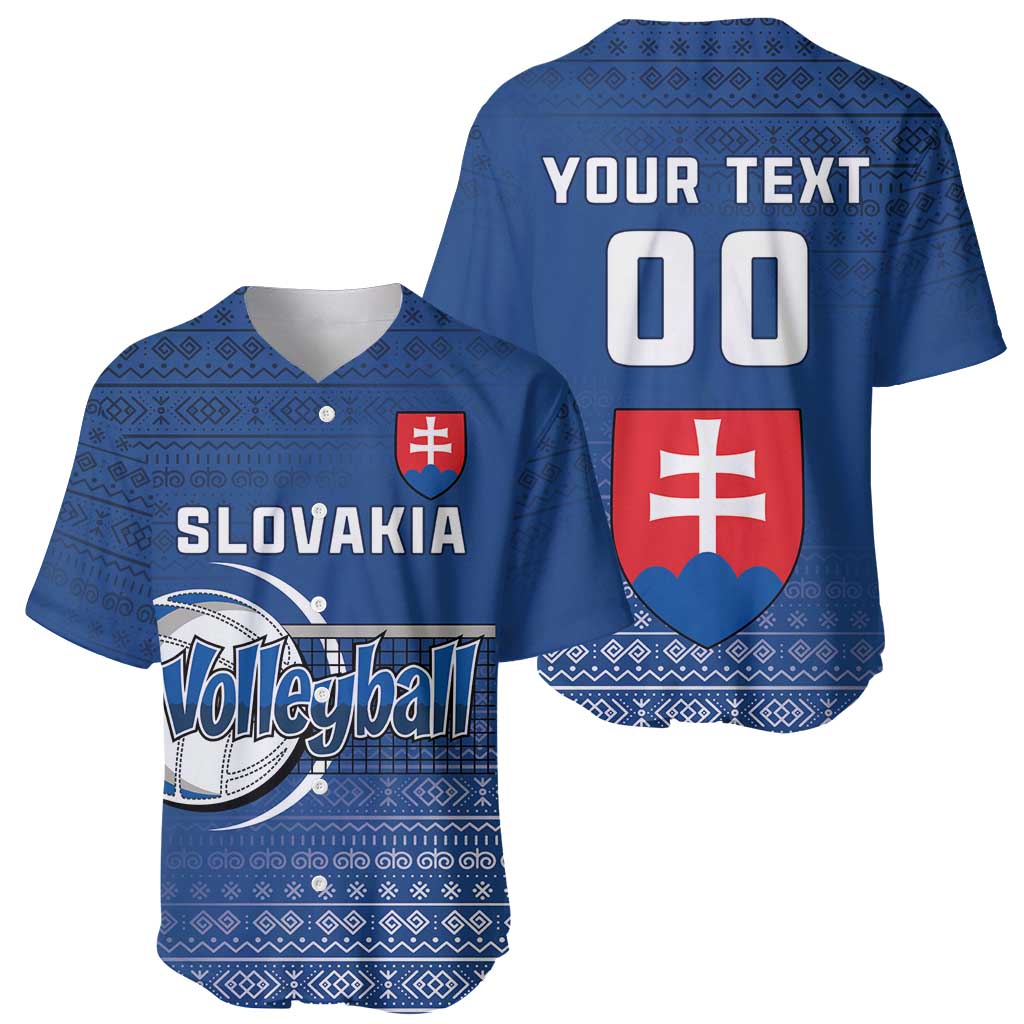 Custom Slovakia Volleyball Baseball Jersey Come On Repre