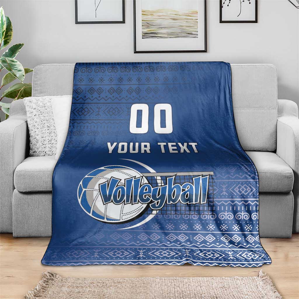 Custom Slovakia Volleyball Blanket Come On Repre