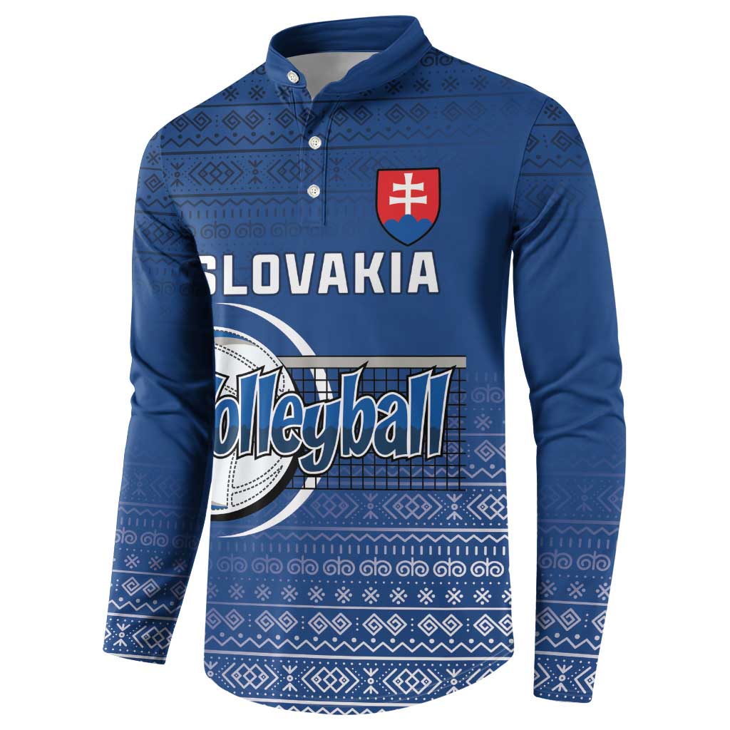 Custom Slovakia Volleyball Button Sweatshirt Come On Repre