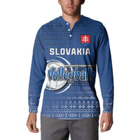 Custom Slovakia Volleyball Button Sweatshirt Come On Repre