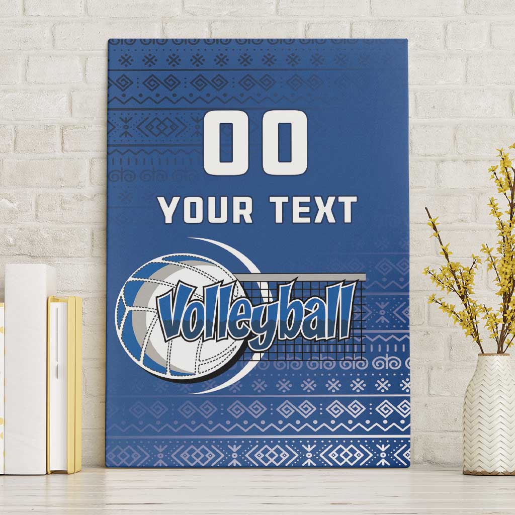 Custom Slovakia Volleyball Canvas Wall Art Come On Repre