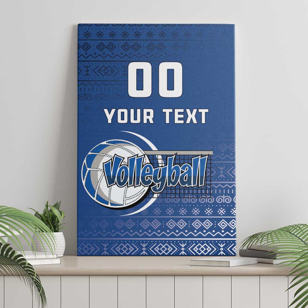 Custom Slovakia Volleyball Canvas Wall Art Come On Repre