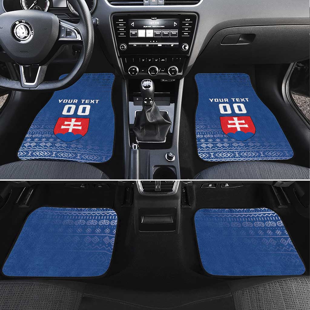 Custom Slovakia Volleyball Car Mats Come On Repre