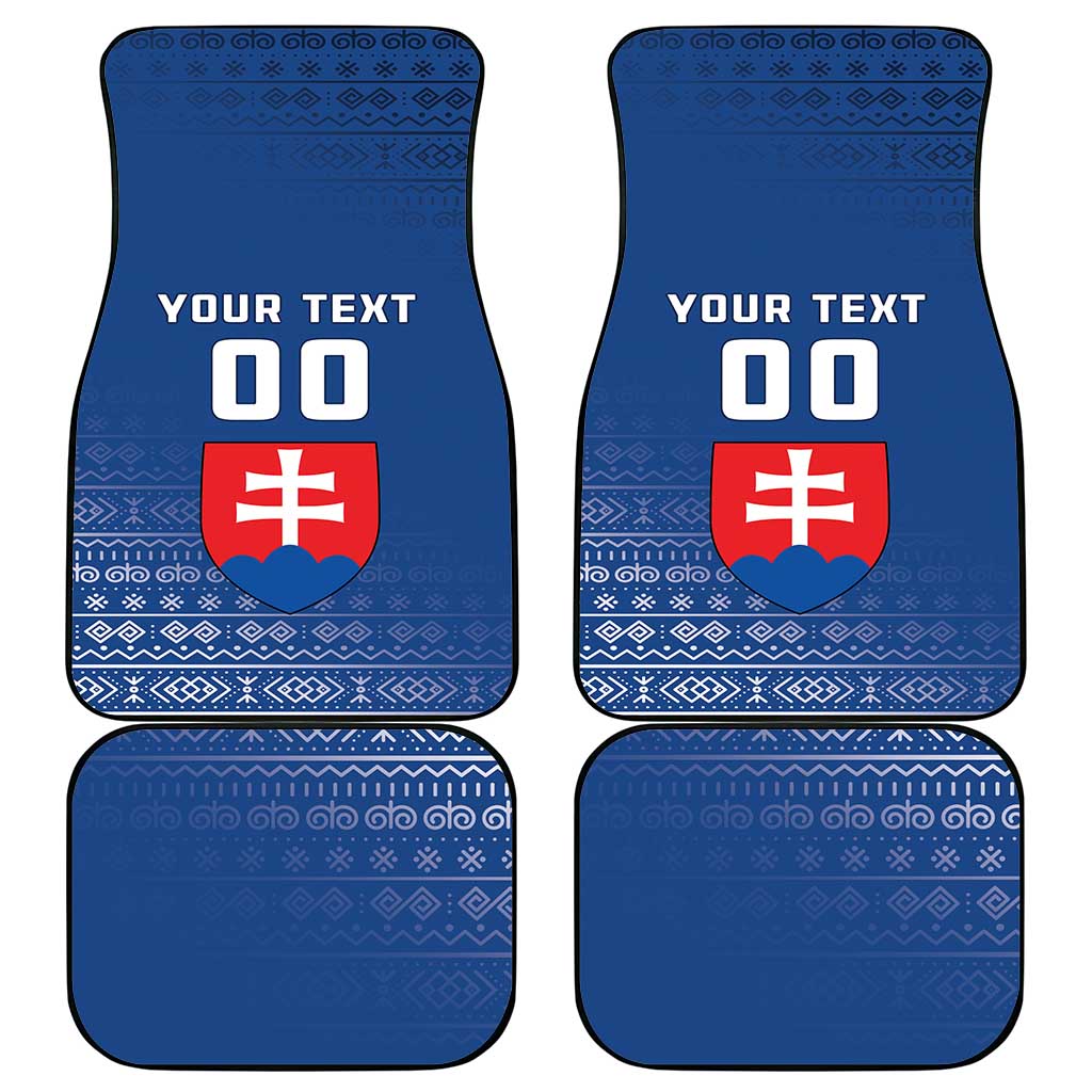 Custom Slovakia Volleyball Car Mats Come On Repre