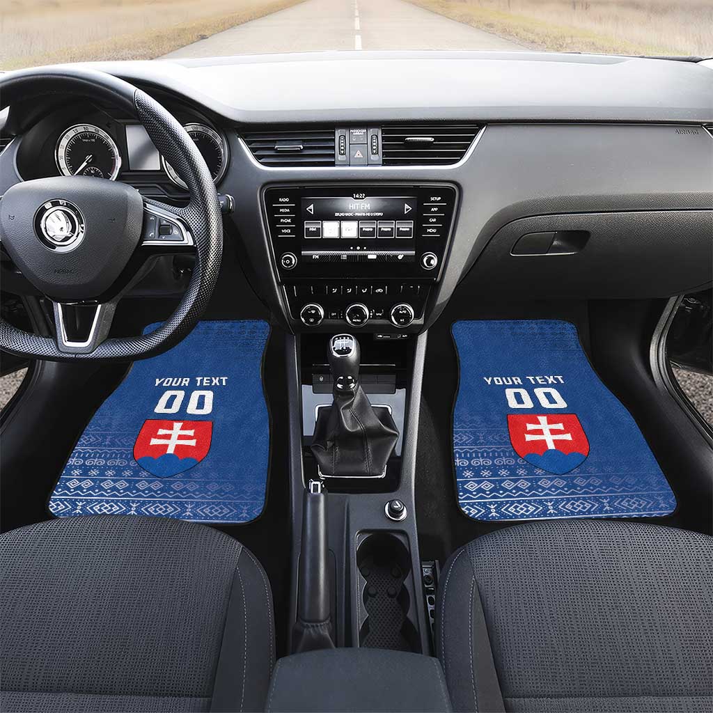 Custom Slovakia Volleyball Car Mats Come On Repre