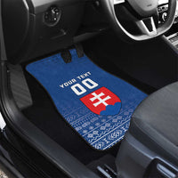Custom Slovakia Volleyball Car Mats Come On Repre