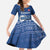 Custom Slovakia Volleyball Family Matching Long Sleeve Bodycon Dress and Hawaiian Shirt Come On Repre