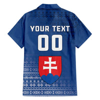 Custom Slovakia Volleyball Family Matching Long Sleeve Bodycon Dress and Hawaiian Shirt Come On Repre