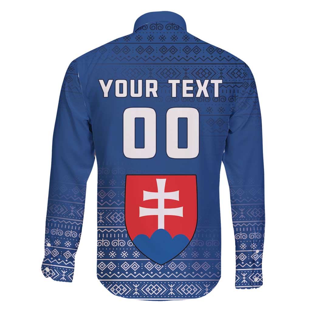 Custom Slovakia Volleyball Family Matching Long Sleeve Bodycon Dress and Hawaiian Shirt Come On Repre