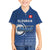 Custom Slovakia Volleyball Family Matching Off Shoulder Short Dress and Hawaiian Shirt Come On Repre