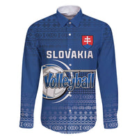 Custom Slovakia Volleyball Family Matching Puletasi and Hawaiian Shirt Come On Repre