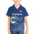 Custom Slovakia Volleyball Family Matching Short Sleeve Bodycon Dress and Hawaiian Shirt Come On Repre