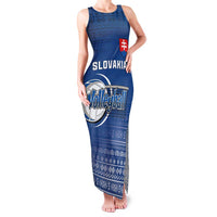 Custom Slovakia Volleyball Family Matching Tank Maxi Dress and Hawaiian Shirt Come On Repre