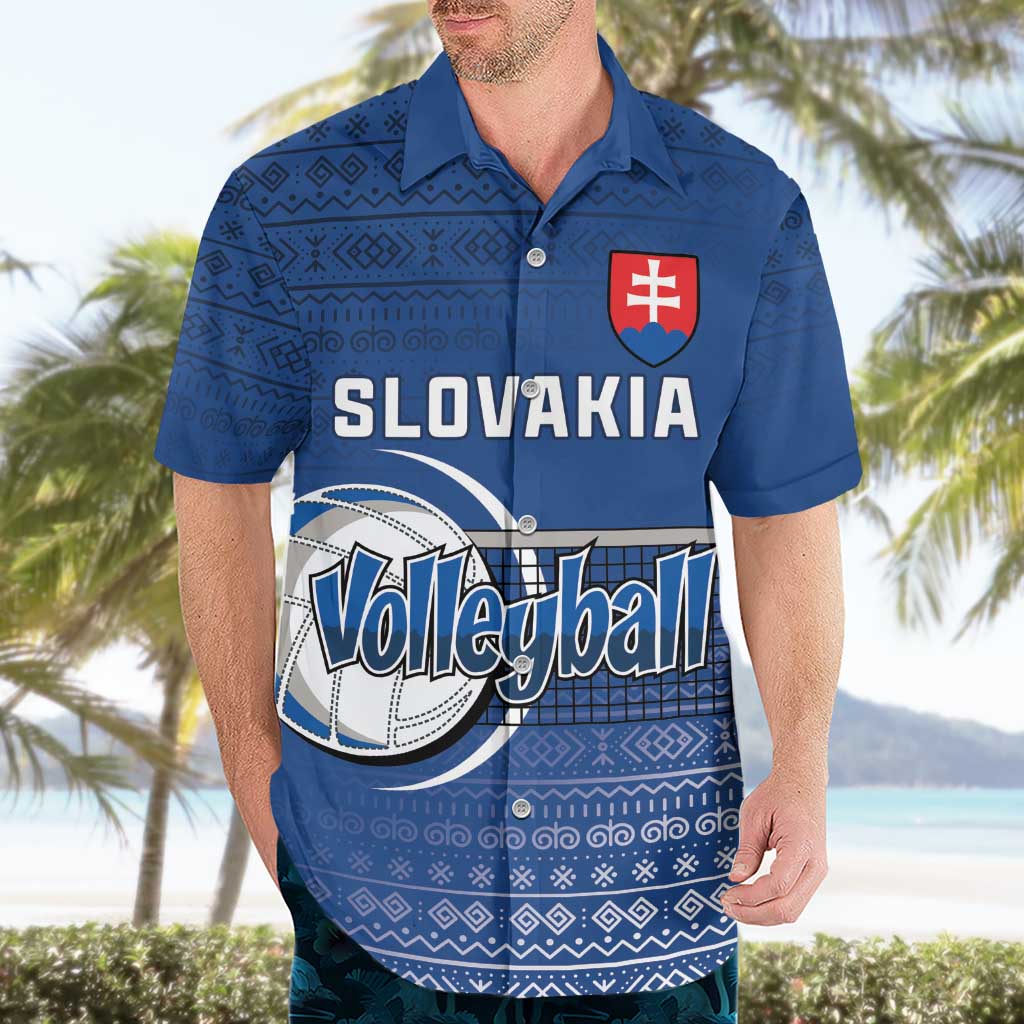 Custom Slovakia Volleyball Hawaiian Shirt Come On Repre
