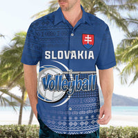 Custom Slovakia Volleyball Hawaiian Shirt Come On Repre