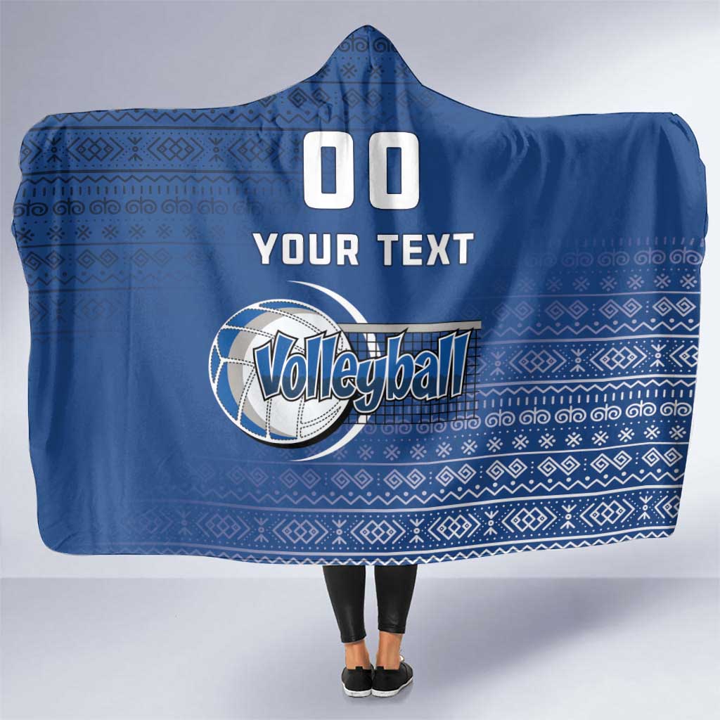 Custom Slovakia Volleyball Hooded Blanket Come On Repre