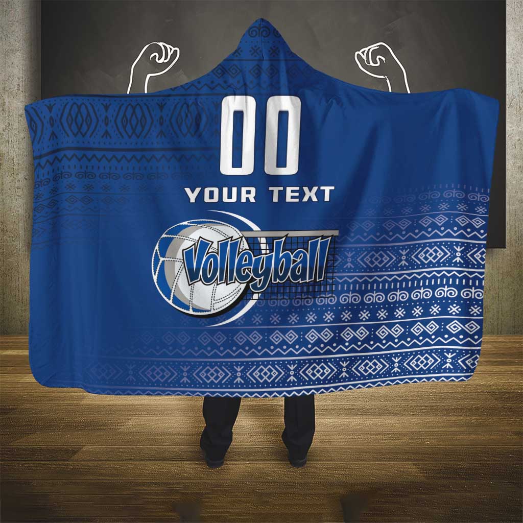 Custom Slovakia Volleyball Hooded Blanket Come On Repre