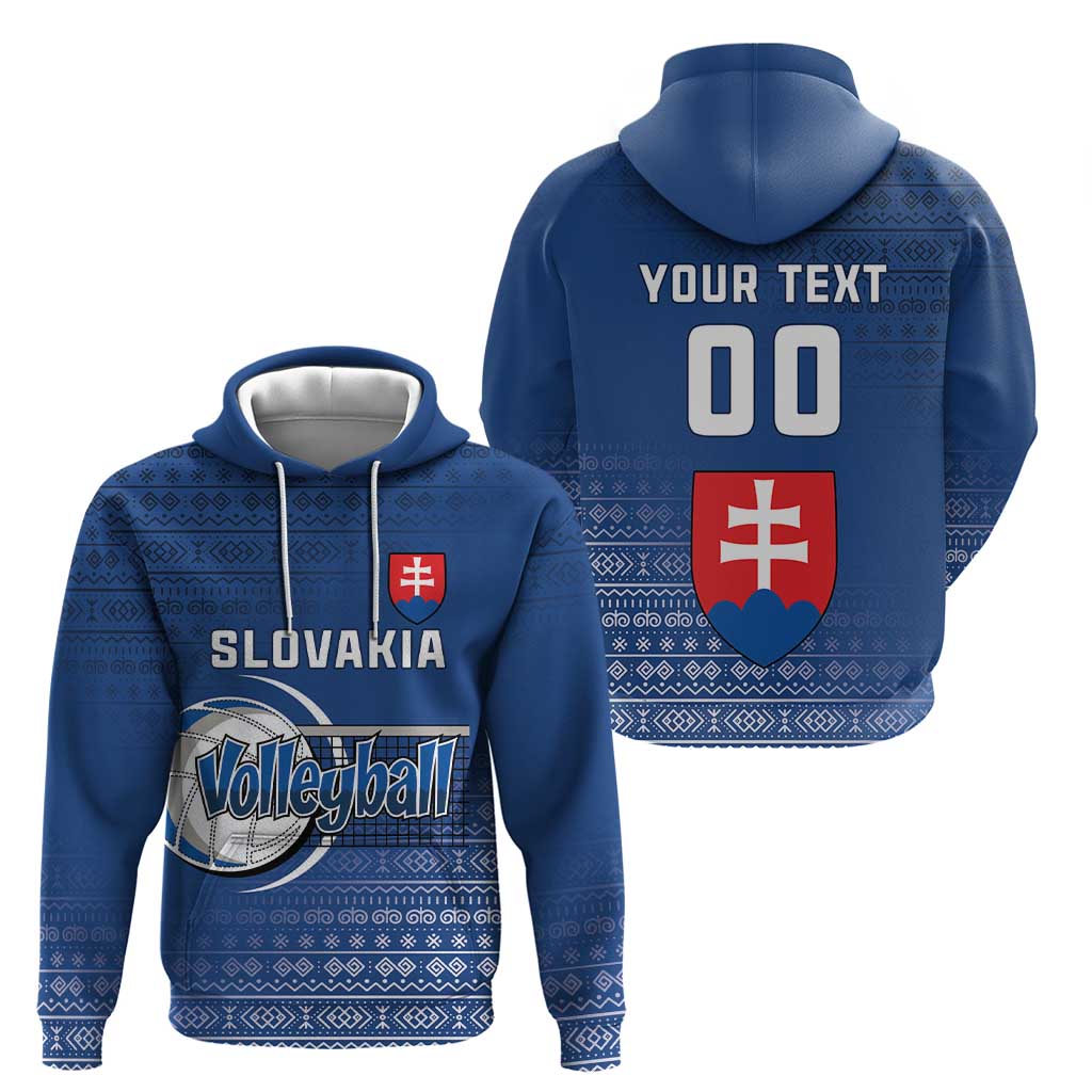 Custom Slovakia Volleyball Hoodie Come On Repre