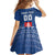 Custom Slovakia Volleyball Kid Short Sleeve Dress Come On Repre