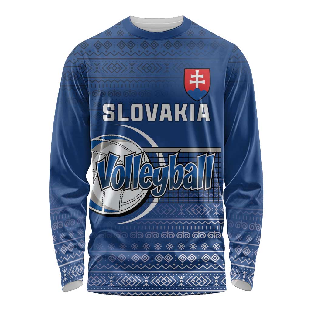 Custom Slovakia Volleyball Long Sleeve Shirt Come On Repre