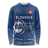 Custom Slovakia Volleyball Long Sleeve Shirt Come On Repre