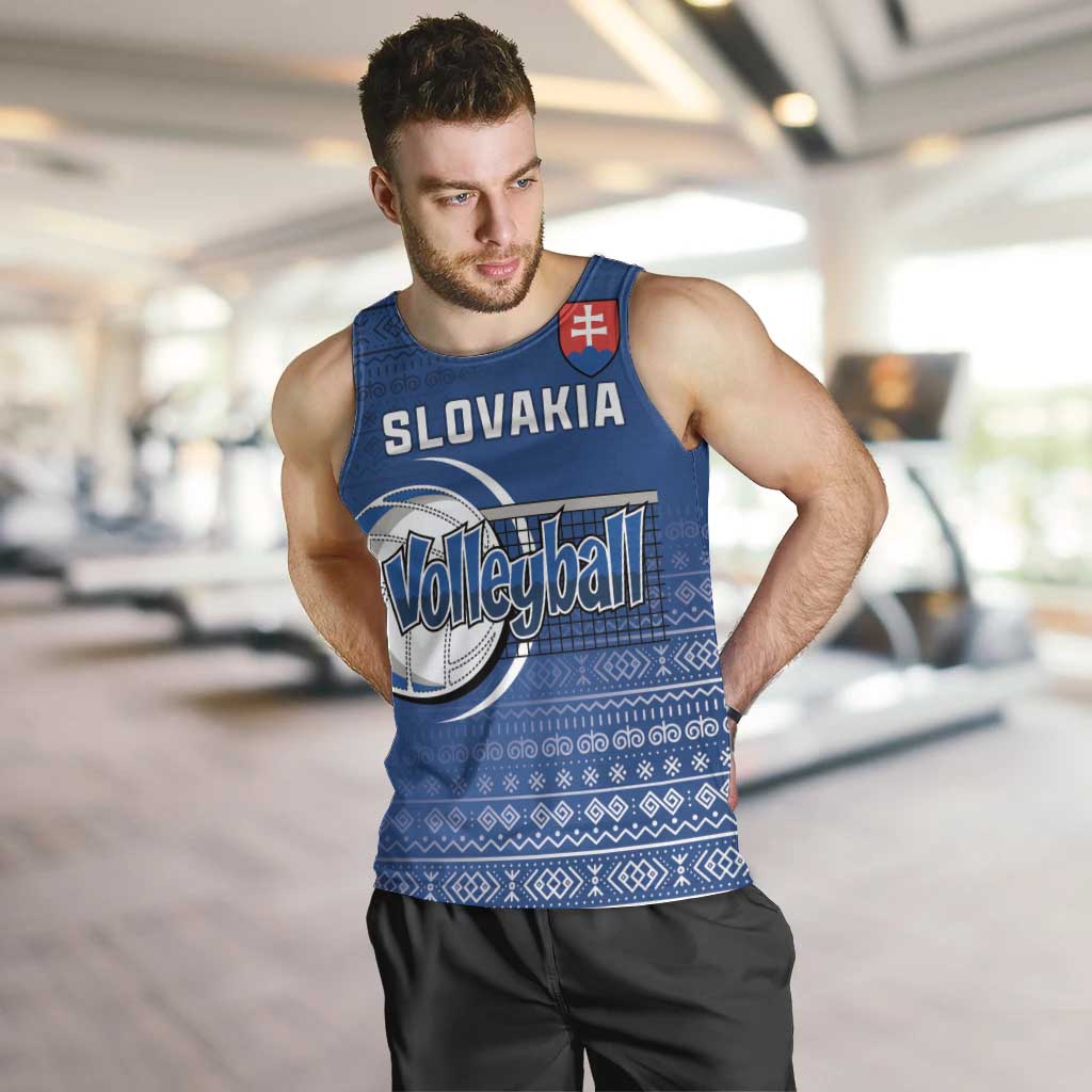 Custom Slovakia Volleyball Men Tank Top Come On Repre