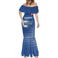 Custom Slovakia Volleyball Mermaid Dress Come On Repre