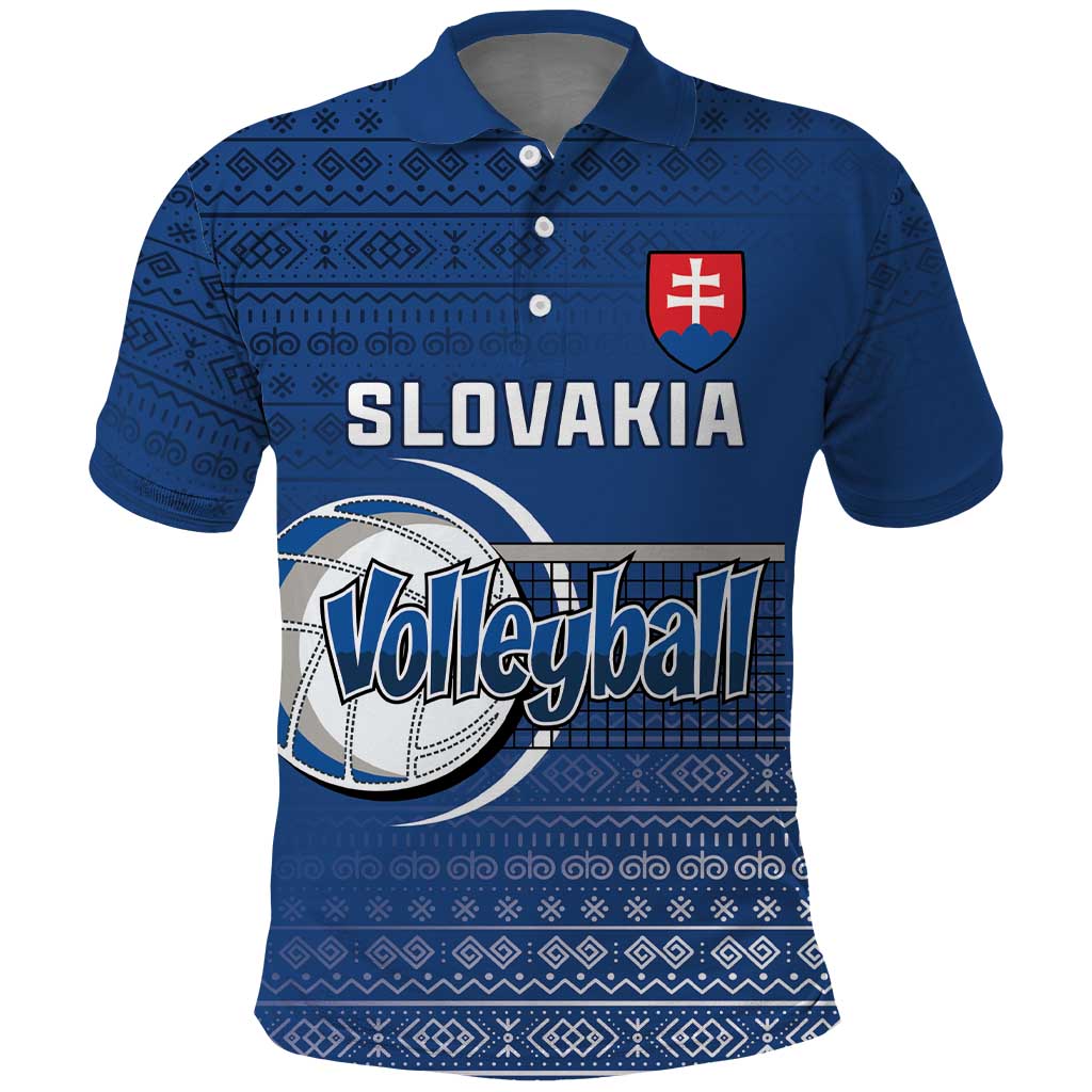 Custom Slovakia Volleyball Polo Shirt Come On Repre