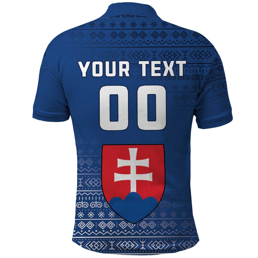 Custom Slovakia Volleyball Polo Shirt Come On Repre