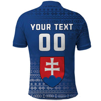 Custom Slovakia Volleyball Polo Shirt Come On Repre