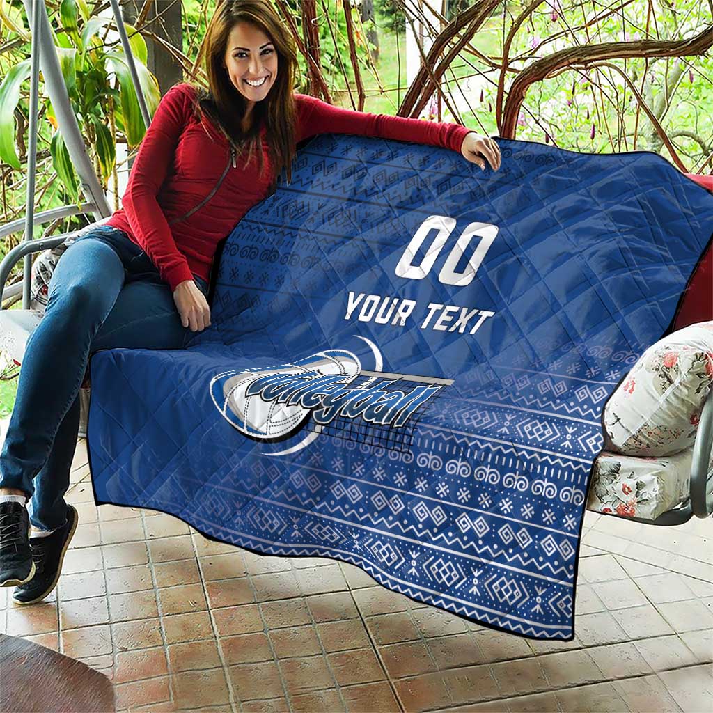Custom Slovakia Volleyball Quilt Come On Repre