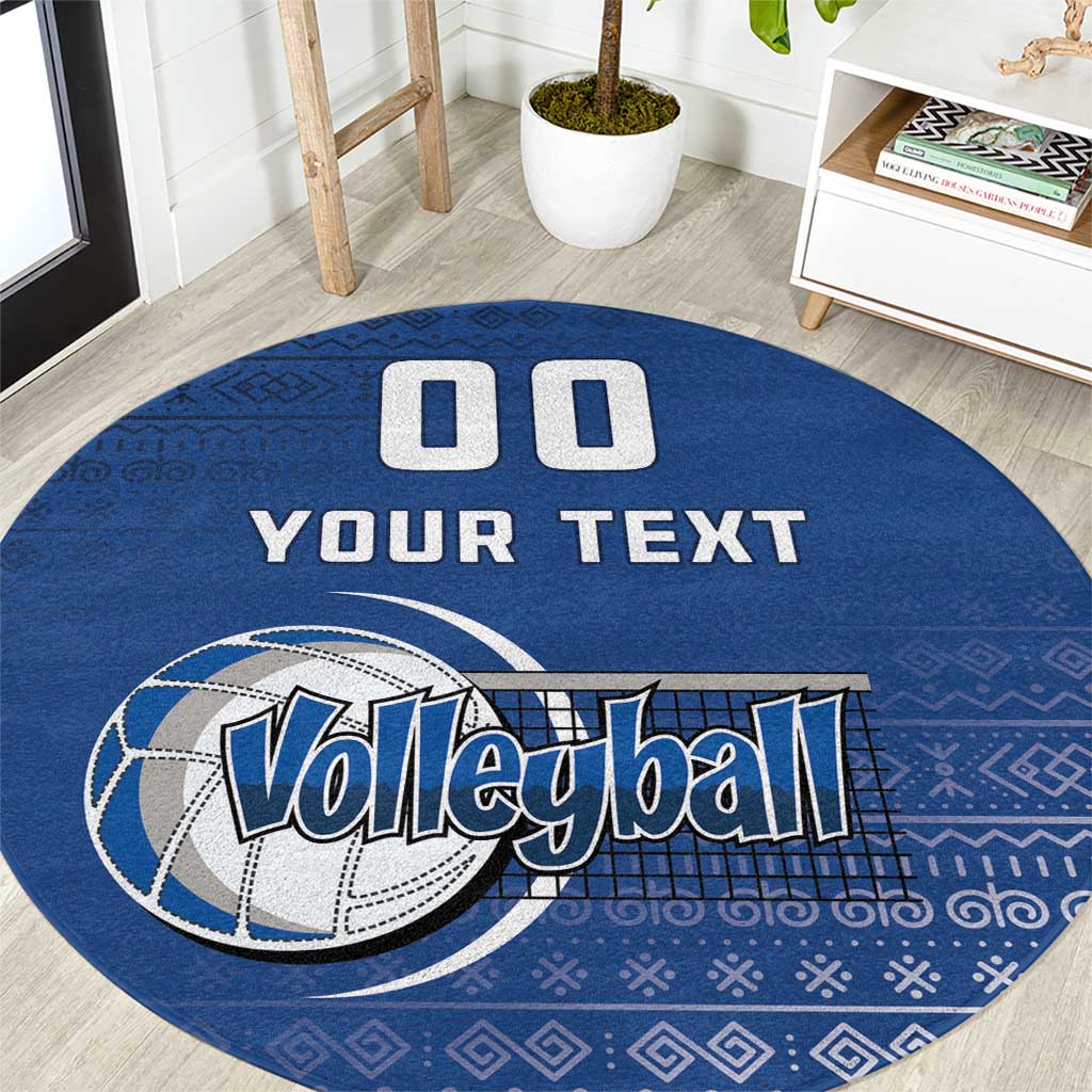 Custom Slovakia Volleyball Round Carpet Come On Repre