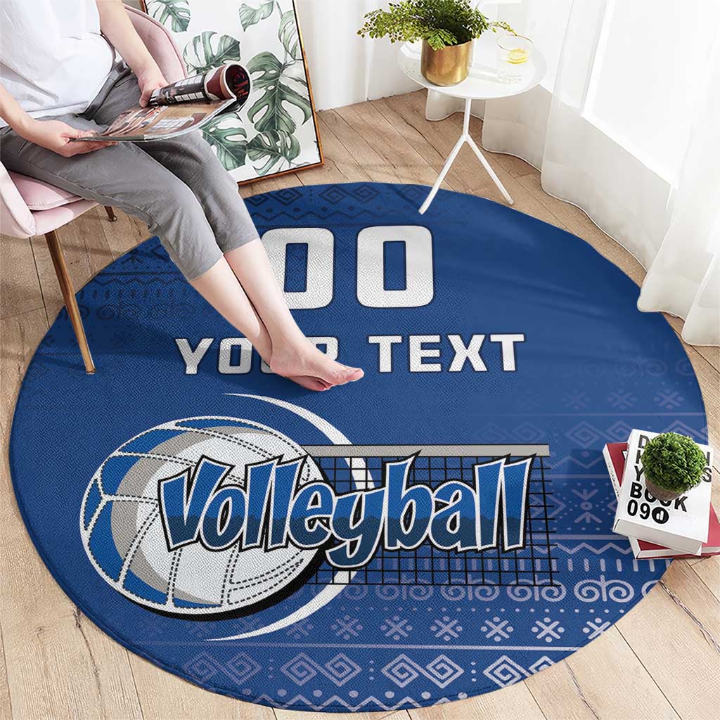 Custom Slovakia Volleyball Round Carpet Come On Repre