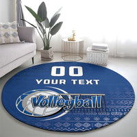 Custom Slovakia Volleyball Round Carpet Come On Repre