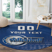 Custom Slovakia Volleyball Round Carpet Come On Repre