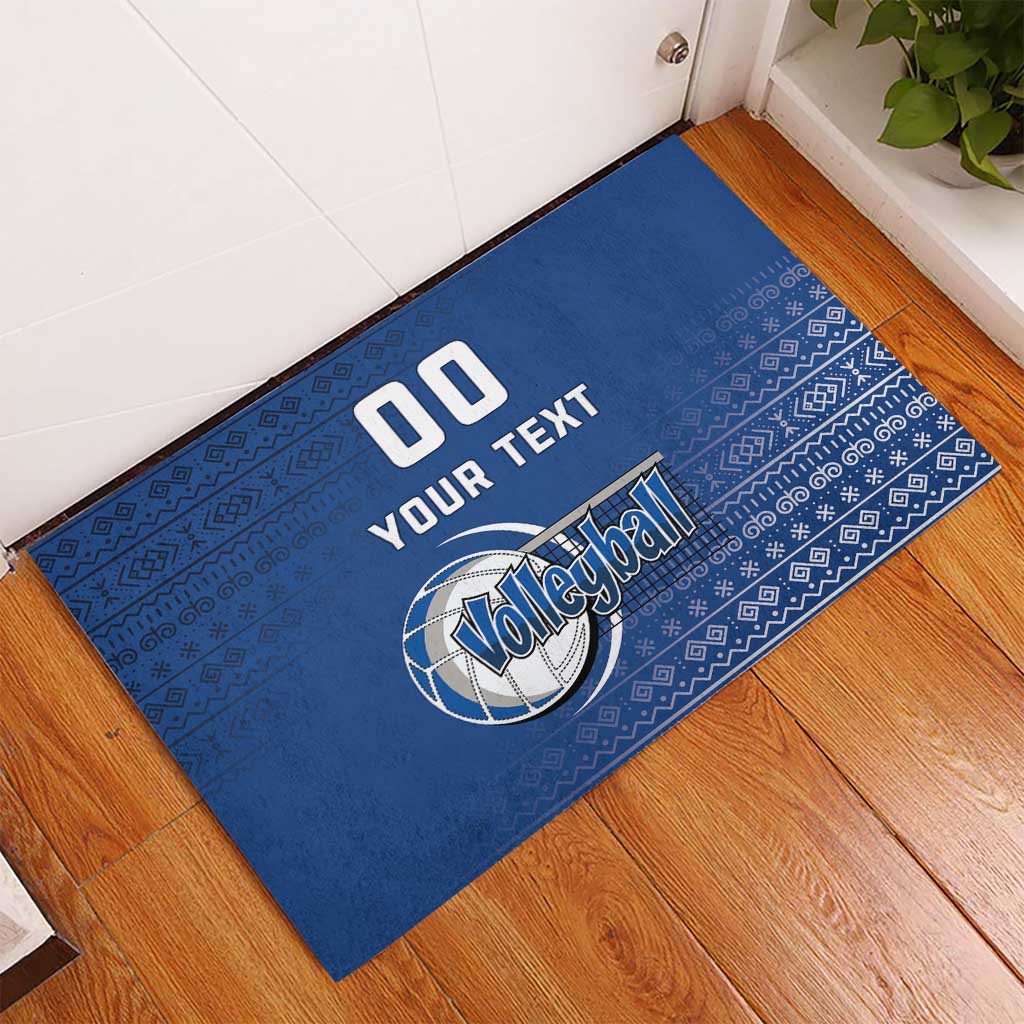 Custom Slovakia Volleyball Rubber Doormat Come On Repre