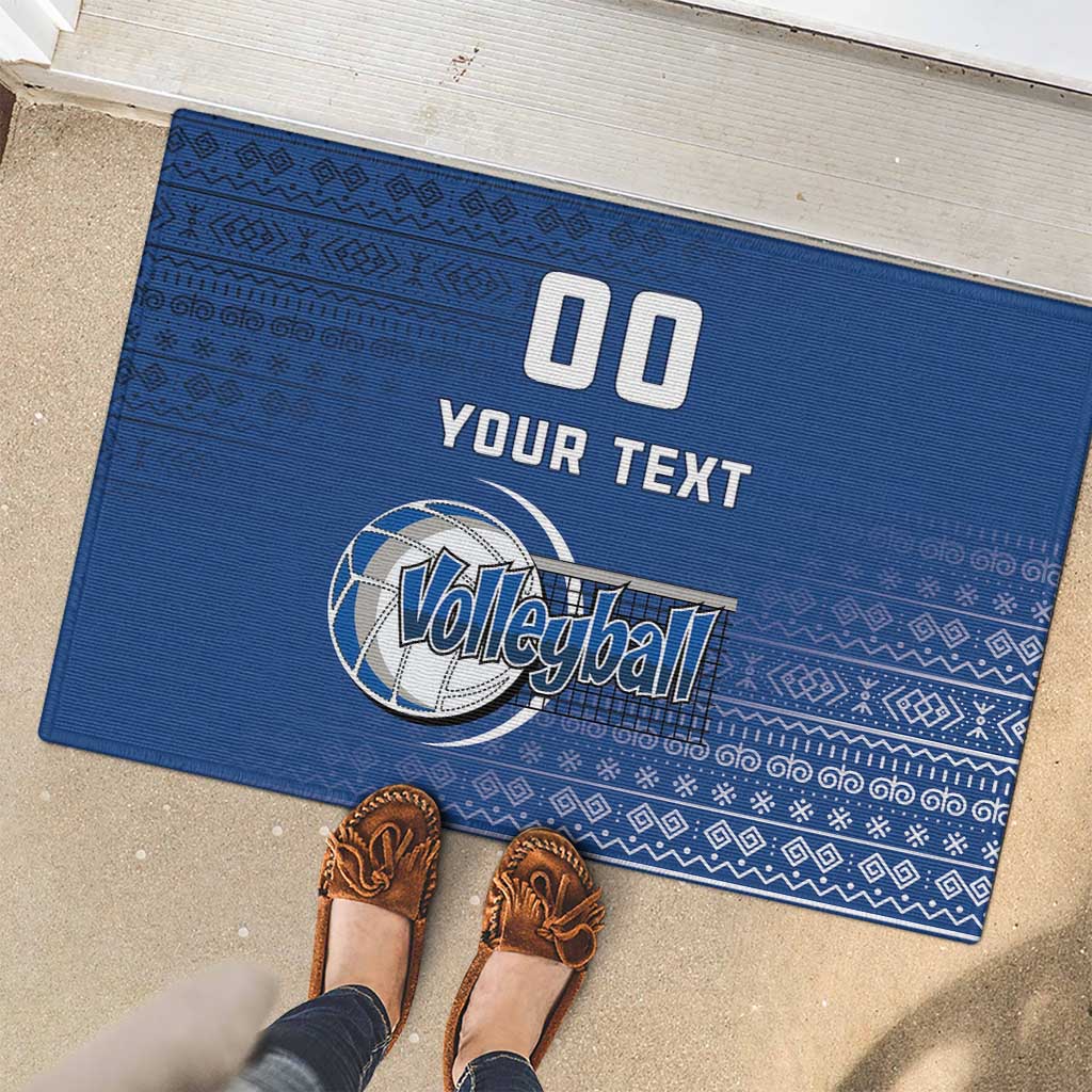 Custom Slovakia Volleyball Rubber Doormat Come On Repre