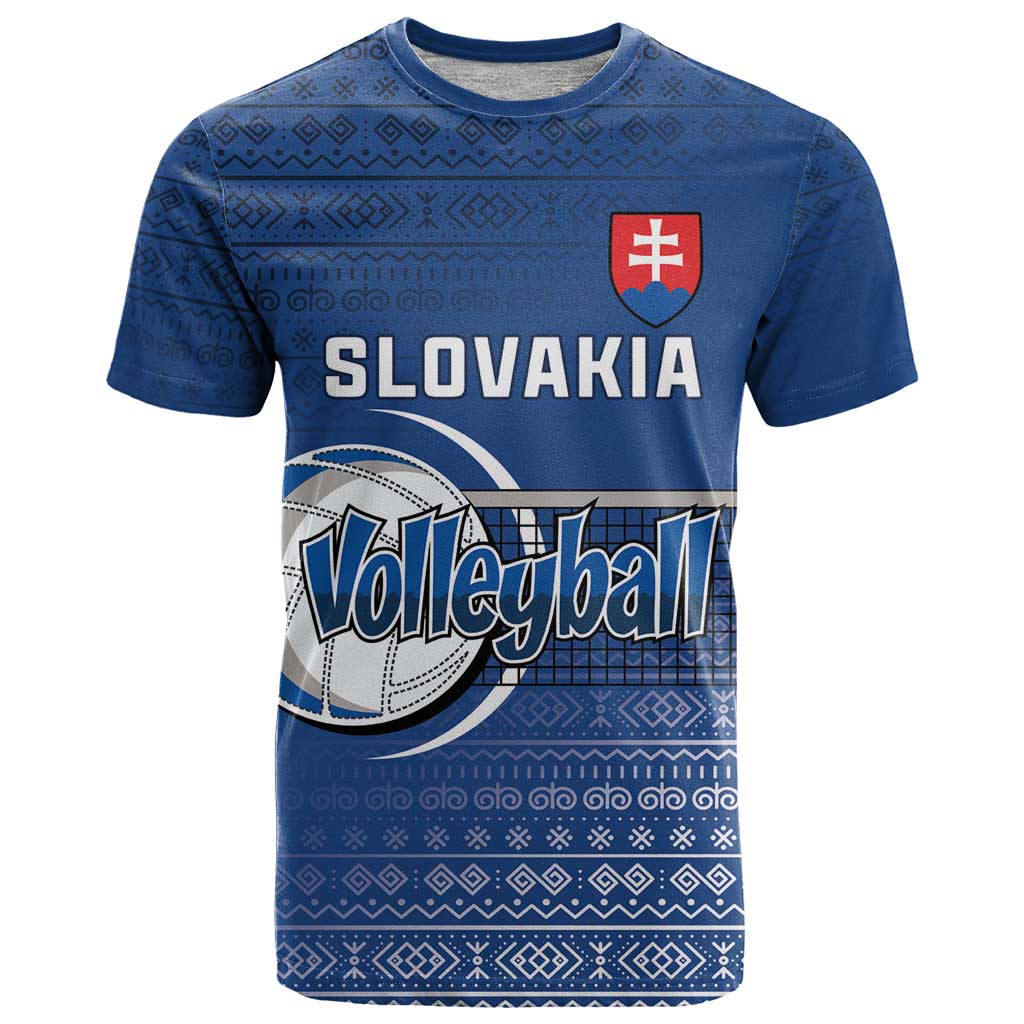 Custom Slovakia Volleyball T Shirt Come On Repre