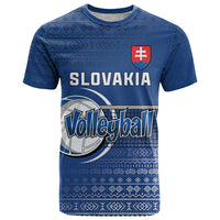 Custom Slovakia Volleyball T Shirt Come On Repre