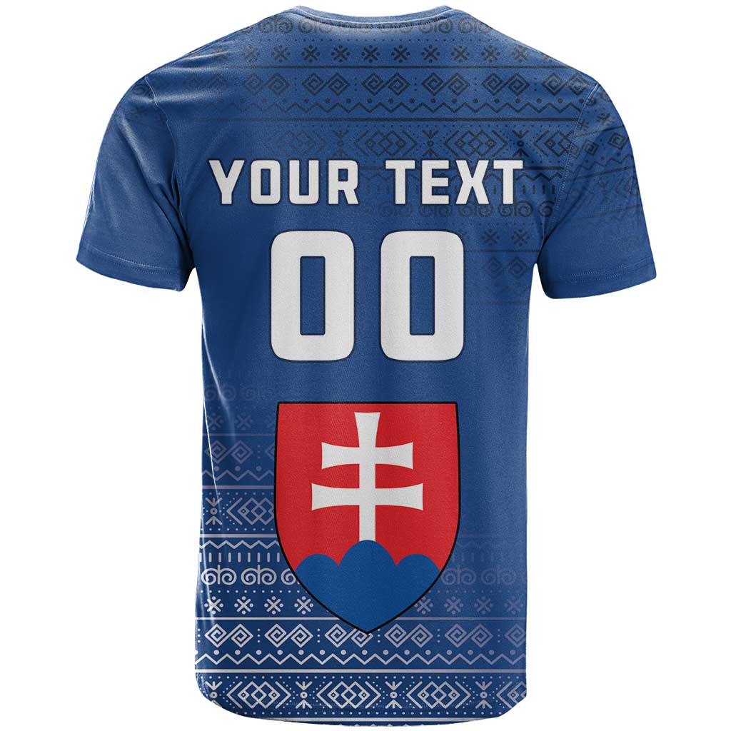 Custom Slovakia Volleyball T Shirt Come On Repre