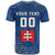 Custom Slovakia Volleyball T Shirt Come On Repre