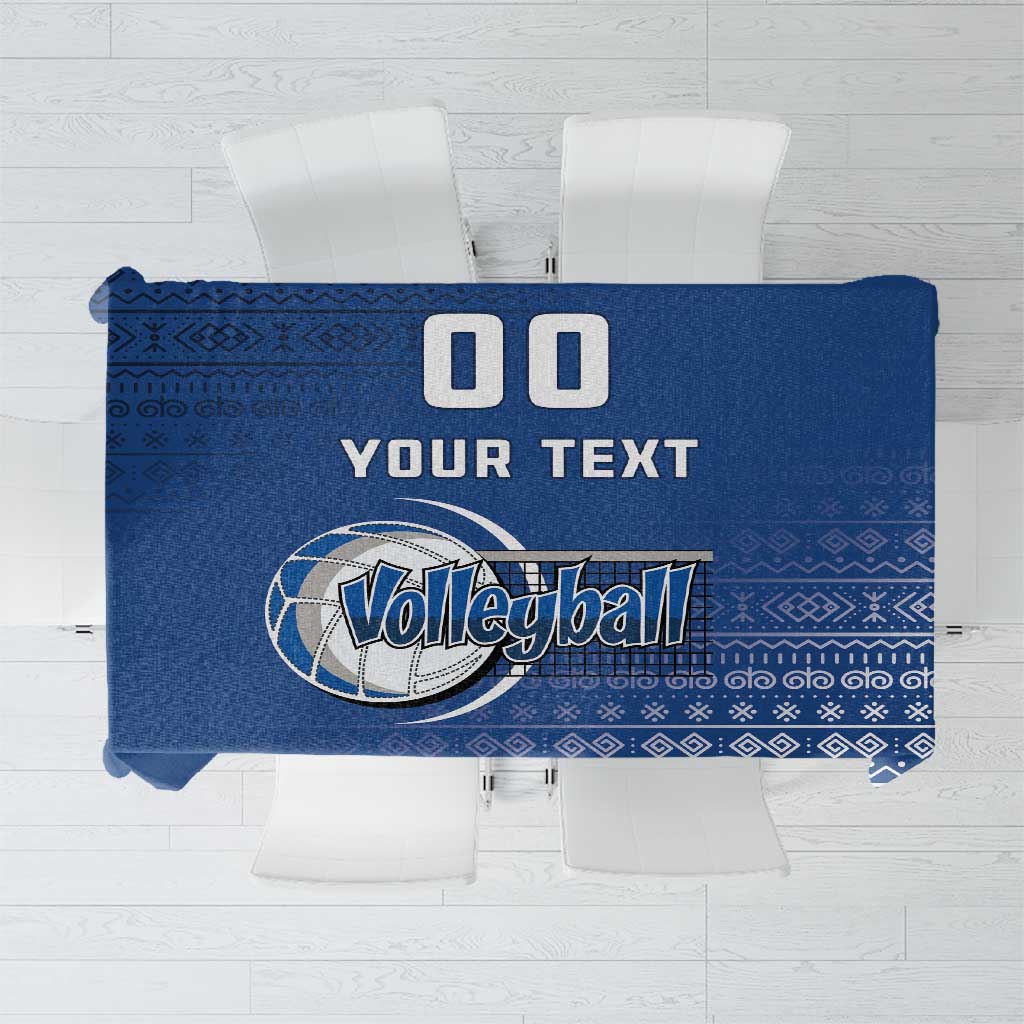 Custom Slovakia Volleyball Tablecloth Come On Repre